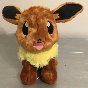 Build A Bear Pokémon Eevee Brown Plush Toy Mammalian Creature Normal Type Genera
